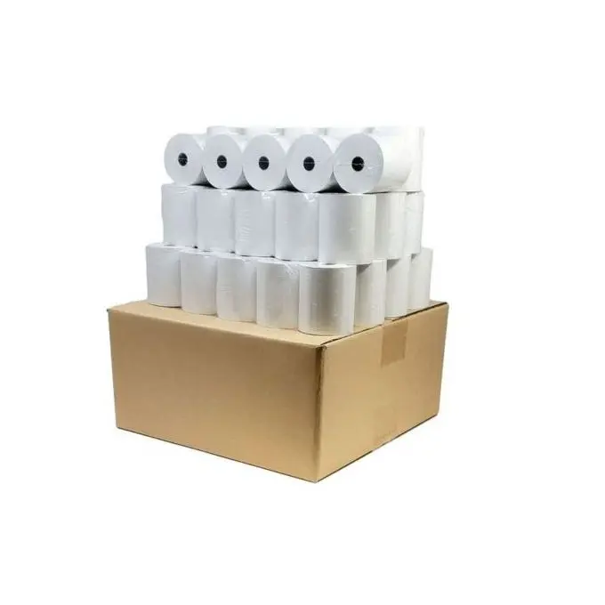  Thermal Receipt Roll 80mm  (50 Rolls)