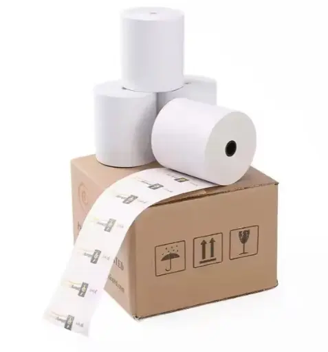 POS Thermal Paper Roll 80x50 – 50 Rolls | Kuwait